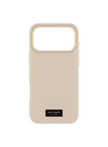 Kate Spade Case w/ Magsafe for Apple iPhone 17 Pro Max 6.9"   12-Ft Drop Protection w/ Anti-Scratch Anti Color Fade Coating, Raised Edges, Fashion Case, Wireless Charging - Perfect Beige