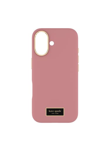 Kate Spade Case w/ Magsafe for Apple iPhone 17 6.3"   12-Ft Drop Protection w/ Anti-Scratch Anti Color Fade Coating, Raised Edges, Fashion Case, Wireless Charging - Dusk Rose