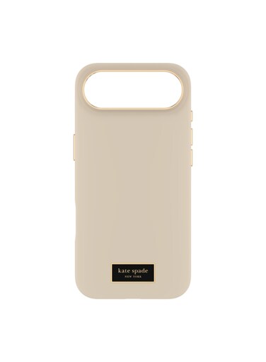 Kate Spade Case w/ Magsafe for Apple iPhone 17 Air 6.5"   12-Ft Drop Protection w/ Anti-Scratch Anti Color Fade Coating, Raised Edges, Fashion Case, Wireless Charging - Perfect Beige