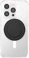 Popsockets Phone Grip Compatible With MagSafe, Adapter Ring For MagSafe Included, Phone Holder, Wireless Charging Compatible, Black