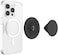Popsockets Phone Grip Compatible With MagSafe, Adapter Ring For MagSafe Included, Phone Holder, Wireless Charging Compatible, Black