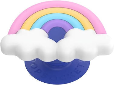 Popsockets Phone Grip With Expanding Kickstand, Popout, Rainbow Fluff