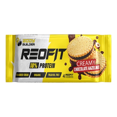 Body Builder Reofit Cookies, Creamy Chocolate Hazelnut, 1 Piece