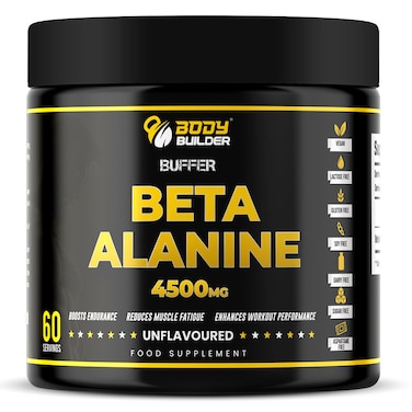 Body Builder Beta Alanine, Unflavored, 270 gm