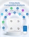 RENPHO Smart Scale, Body Fat Scale, Digital Bathroom Scale for Body Weight, Body Composition Analysis, Highly Accurate BMI Scale with APP