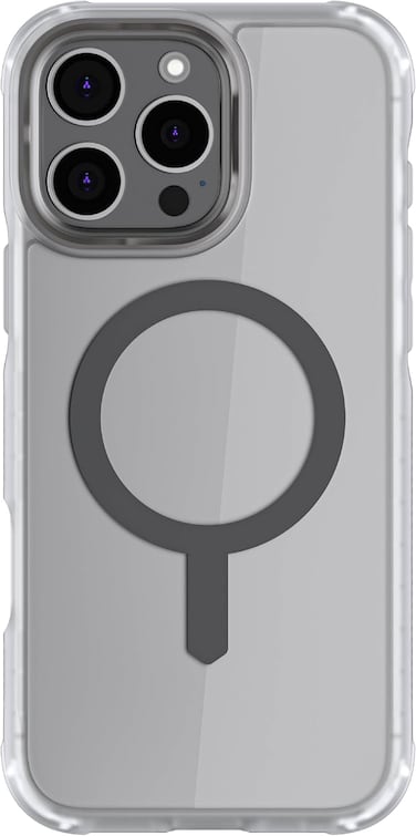 Ghostek Covert Clear iPhone 16 Pro Max Case, Compatible with Apple MagSafe Silicone Fusion Slim Shockproof Phone Case, 6.9 Inch, Clear Matte