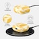 Burga AirPods 4 Lemon Tart Protective Elegant Case For Apple AirPods, Cover Charging LED Visible, Scratch-Resistant, Shockproof Case