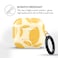 Burga AirPods 4 Lemon Tart Protective Elegant Case For Apple AirPods, Cover Charging LED Visible, Scratch-Resistant, Shockproof Case