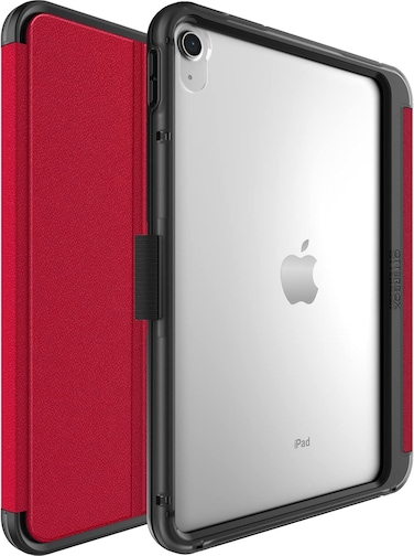 Otterbox Symmetry Folio Case For iPad 10.9-Inch (10th Gen 2022), Shockproof, Drop Proof, Slim Protective Folio Case, Tested To Military Standard, Red
