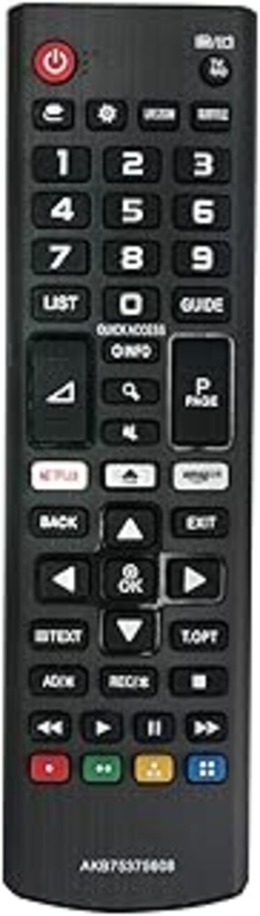 ALLIMITY AKB75375608 Remote Control Replaced for LG 4K UHD TV 32LK6100 32LK6200 43LK5900 43LK6100 43UK6300 43UK6400 43UK6470 43UK6500 43UK6750 49LK5900 49LK6100 49UK6300 49UK6400
