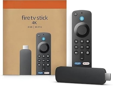 Fire TV Stick 4K Latest Version 2025 Cinematic FULL HD dlb vision sport (3rd Gen remote and 2gen device WI-FI 6) with Alexa Voice Remote Supports Wi-Fi 6