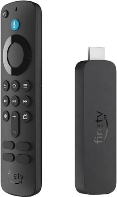 Fire TV Stick 4K Streaming Media Player (2024 Edition), Alexa Voice Remote, Wi-Fi 6, Dolby Vision, Dolby Atmos, Quad-Core Processor, HDR10+, 8GB Storage, Bluetooth 5.2, HDMI 2.1   Black