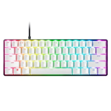 Razer Huntsman Mini Special Edition, 60% Form Factor, Linear Optical PC Gaming Keyboard - Mercury (International Version)