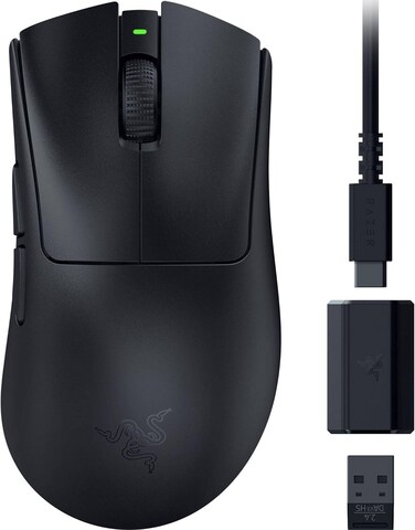 Razer Deathadder V3 HyperSpeed Wireless Gaming Mouse - Black (International Version)