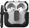 Urban Armor Gear UAG Plasma for AirPods 4 case cover (2024) Rugged Hard Shell Military Grade with Secure Lock &amp; Carabiner - Black