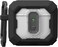 Urban Armor Gear UAG Plasma for AirPods 4 case cover (2024) Rugged Hard Shell Military Grade with Secure Lock &amp; Carabiner - Black