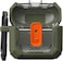 Urban Armor Gear UAG Plasma for AirPods 4 case cover (2024) Rugged Hard Shell Military Grade with Secure Lock &amp; Carabiner - Olive Drab