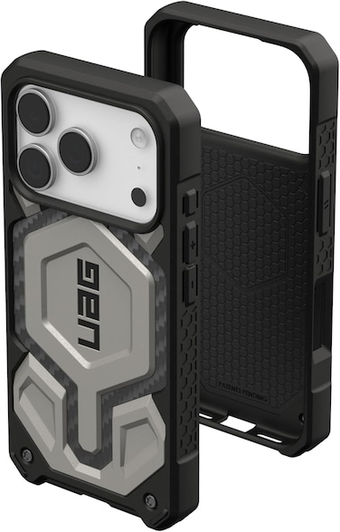 Urban Armor Gear UAG Monarch Pro designed for iPhone 17 PRO case cover MagSafe compatible [25 Feet Drop tested] - Titanium