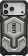 Urban Armor Gear UAG Monarch Pro designed for iPhone 17 Pro MAX case cover MagSafe compatible [25 Feet Drop tested] - Titanium