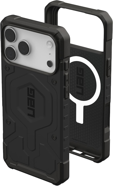 Urban Armor Gear UAG Pathfinder for iPhone 17 Pro Max case cover MagSafe compatible [18 Feet Drop tested] - Black
