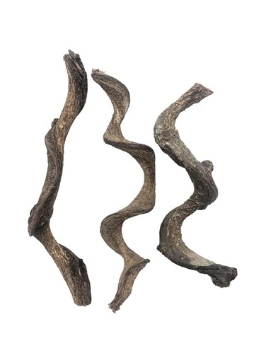 SYOSI Reptile Decor Natural Forest Branch, Terrarium Habitat Decoration, Lizard Climbing Tree Branch for Bearded Dragon, Gecko, Snake, Frog, Chameleon, Spider, 3 Pcs