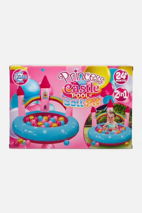 Splash Buddies Princess Castle Ball Pit, Pink Combo