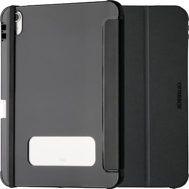 Otterbox React Folio Case For iPad 10Th Gen 2022, iPad 11th Gen 2025 (A16), Shockproof, Drop Proof, Ultra-Slim Protective Folio Case, Tested To Military Standard, Black, No Retail Packaging