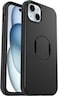 Otterbox Ottergrip Symmetry Case For iPhone 15 Plus/iPhone 14 Plus For MagSafe, Drop Proof, Protective Case With Built-In Grip, 3X Tested To Military Standard, Black
