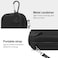 Lacdo Camera Case for Canon PowerShot G7 X Mark IIIPowerShot G7 X Mark II 4K Vlogging Camera, Point and Shoot Vlogging Camera Bag Carrying Case Mesh Pocket fits USB Cable Batteries Black+Gray