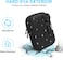 Lacdo Camera Case for Canon PowerShot G7 X Mark IIIPowerShot G7 X Mark II 4K Vlogging Camera, Point and Shoot Vlogging Camera Bag Carrying Case Mesh Pocket fits USB Cable Batteries Black+Gray