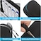 Lacdo USB Flash Drive Case Thumb Drive Holder Case Organizer Portable Electronic Accessories Storage Bag for SanDisk SamData Samsung USB Flash Drives Jump Drive Memory Stick, SD Card, Cable, Black