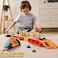 Joyin 3 Layer Foldable Track Carrier Truck Set, 12 Die-Cast Toy Racing Cars With Storage &amp; 2 Launchers, Fun &amp; Realistic Car Toys With Lights &amp; Sounds For Boys Ages 3+