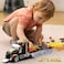 Joyin 3 Layer Foldable Track Carrier Truck Set, 12 Die-Cast Toy Racing Cars With Storage &amp; 2 Launchers, Fun &amp; Realistic Car Toys With Lights &amp; Sounds For Boys Ages 3+