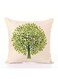 Printed Pillowcase Combination Pink/Green 45x45cm