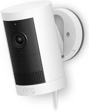 Ring Outdoor Camera Plus 2K Plug-In   White   B0D4SMZHS7