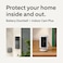 Ring Battery Doorbell 2K + Indoor Cam Plus Security Bundle - Speckled Grey / White