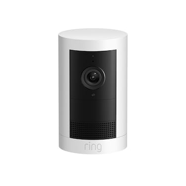 Ring Outdoor Cam Plus  2K Video  Battery  White  B0D4RJVJ21