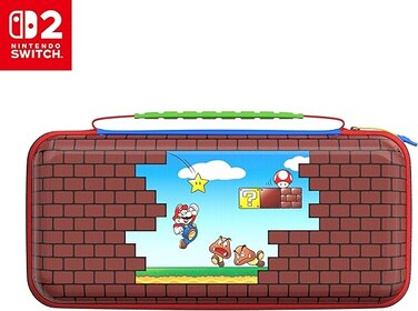 Turtle Beach PlayTrek Switch 2 Travel Case (Mario Bricks)