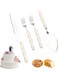 4 PCS Pearl Wedding Cake Knife and Server Set with Forks, Ceramic Pearl Handle Cake Cutting Set for Wedding, Stainless Steel Pie Cutter Pizza Spatula, Wedding/Birthday/Anniversary Bridal Gift, Engagement Gift for Couples (Silver)