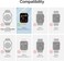 Catalyst 330Ft Waterproof Case For Apple Watch Series Se 6/5/4 44mm, Soft Silicone Watch Band, Shock Proof Rugged Protective Case, Free Microfiber Cloth Included - (Gray)