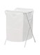 Laundry Bag With Stand - White [k2190]