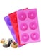 findTop 3 Packs Silicone Mini Fluted Cake Pans, Mini Tube Cake Baking Pan for Muffin Cups, Coffee Cake, Cupcake, Brownie- Pink, Purple, Red