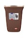 Nayasa Rope Laundry Basket Big- 54 Ltrs   Plastic Cloth Storage Basket   Laundry Storage Basket with Lid   Laundry Basket for Bathroom   Storage Organizer   Dark Brown