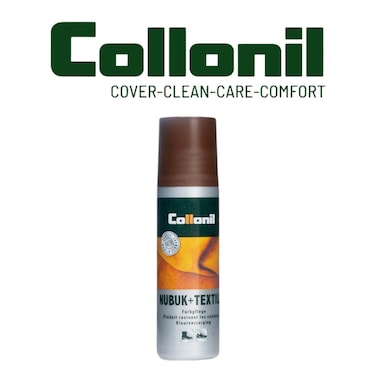 Collonil Nubuk + Textile Care - 100ml Brown - Suede &amp; Textile Protection and Color Refresh