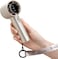 JISULIFE Portable Handheld Fan,Speed(1-100) Adjustable Turbo Mini Fan,5000mAh Battery Rechargeable Personal Fan with Metal Body,Digital Display,For Women Men Travel/Camping/Outdoor-Brown