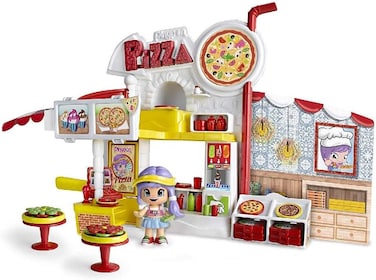 Pinypon &ndash; Pizzeria, Game Scene, with 1 Pinypon Figure, For Boys and Girls Ages 4 To 8 (Famous 700014755)