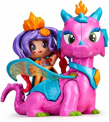 Pinypon - Mini Dolls Queen Of Dragons, 700015547