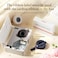 NIIMBOT N1 Satin Ribbon Set, Only for N1 Label Maker, for Gift, Wedding, Party, Craft Wrapping, DIY, Black Satin Ribbon(14mm x 5.1m) with Gold Ribbon