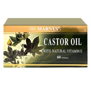 Marnys Castor Oil Capsules 60&#39;s