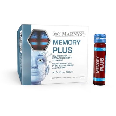 Marnys Memory Plus Vials, 20 Tablets
